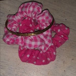 Scrunchies and bangles